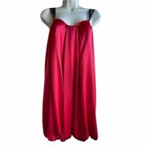 ABS Allen Schwartz Formal Satin Low Back Dress - Size 2